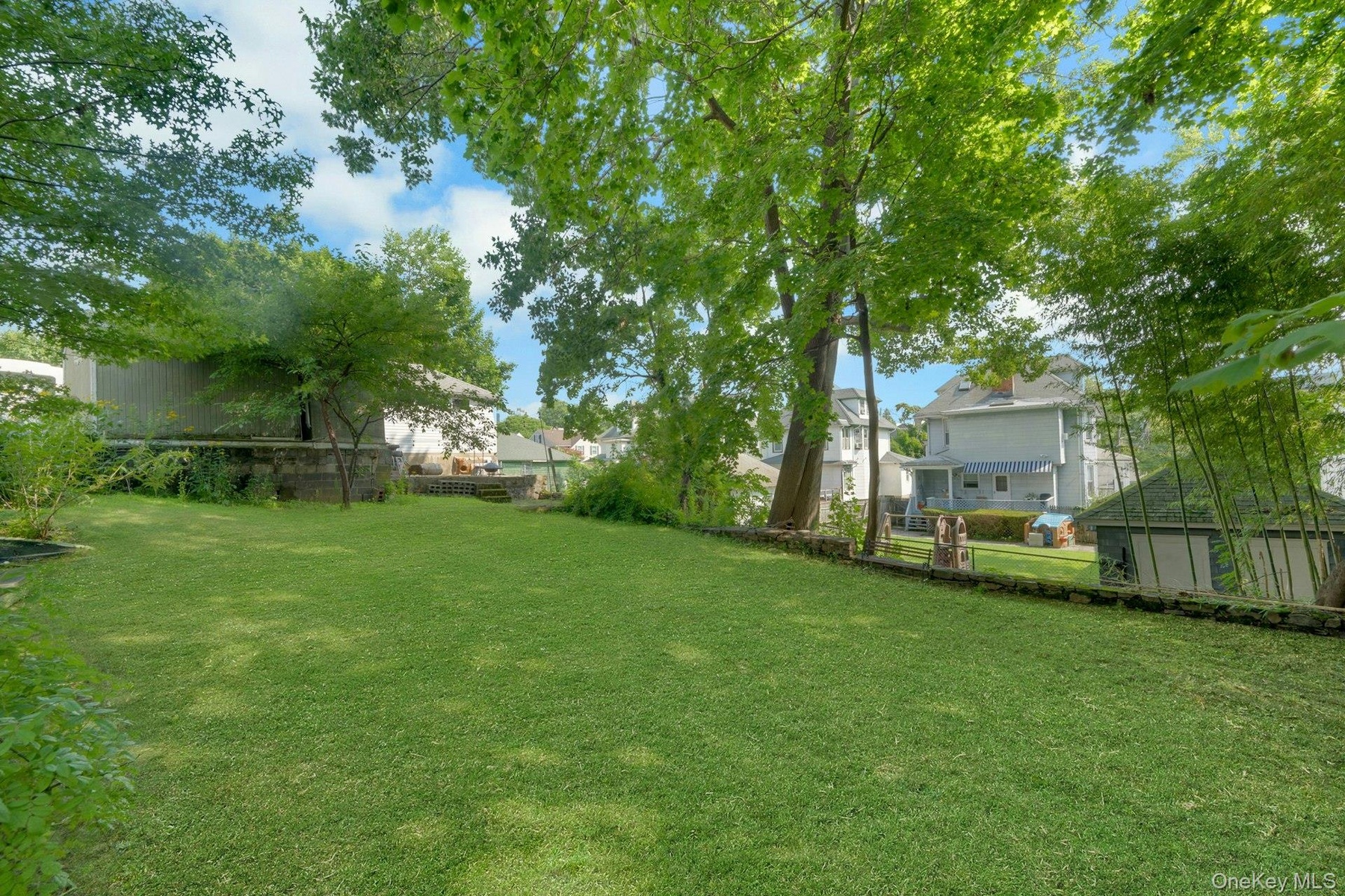 Rear lower yard