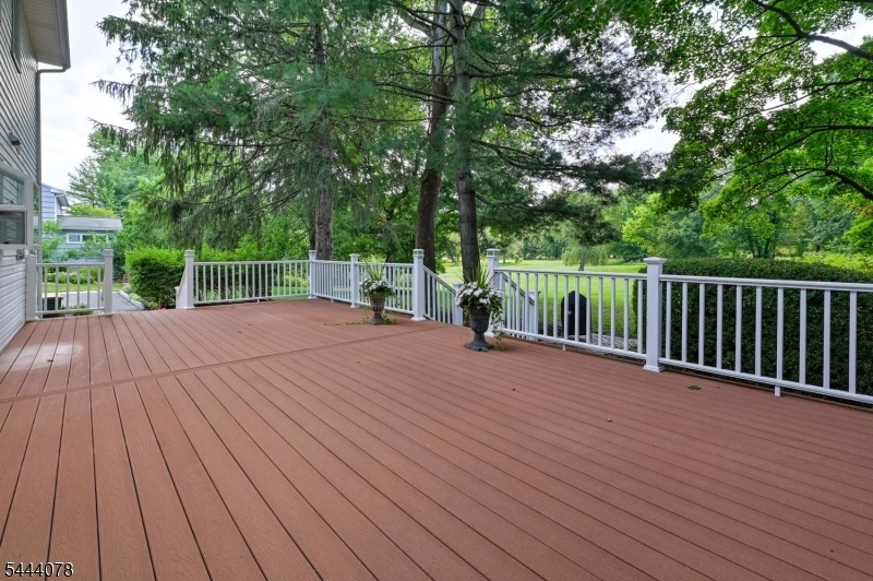 Rear deck