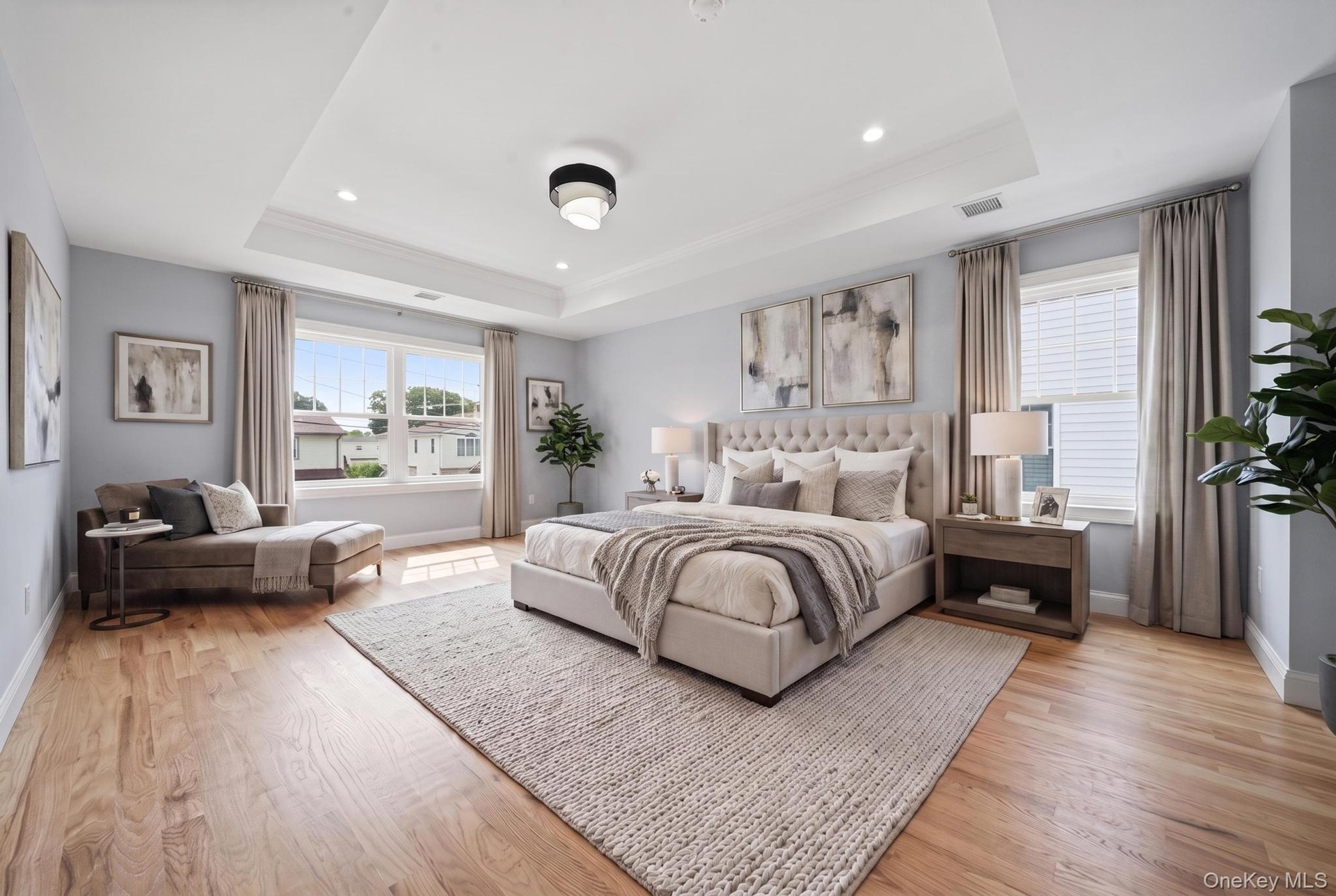 Primary Bedroom - Staged