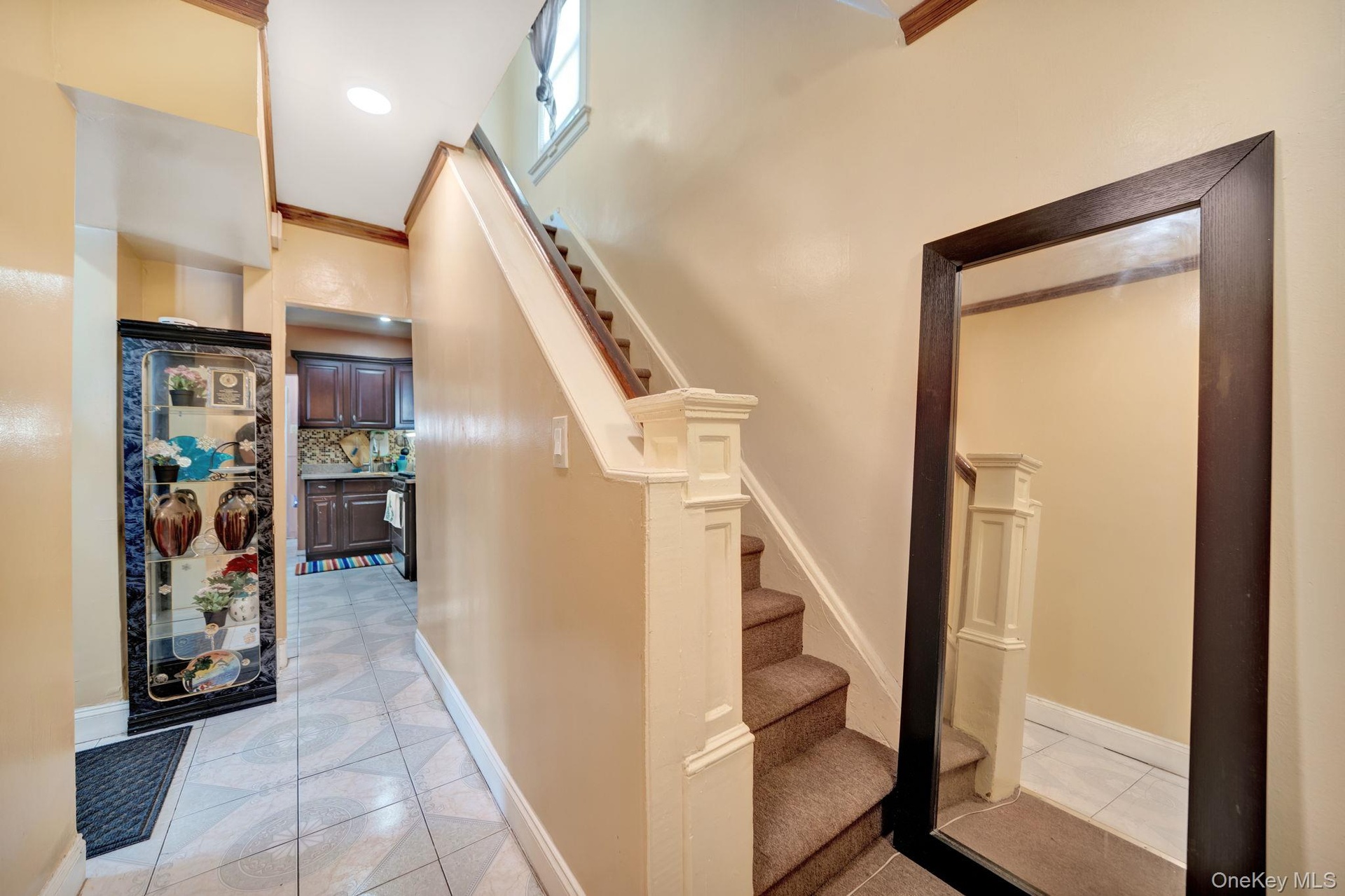 From the main floor