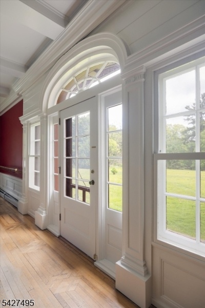Ballroom window wall