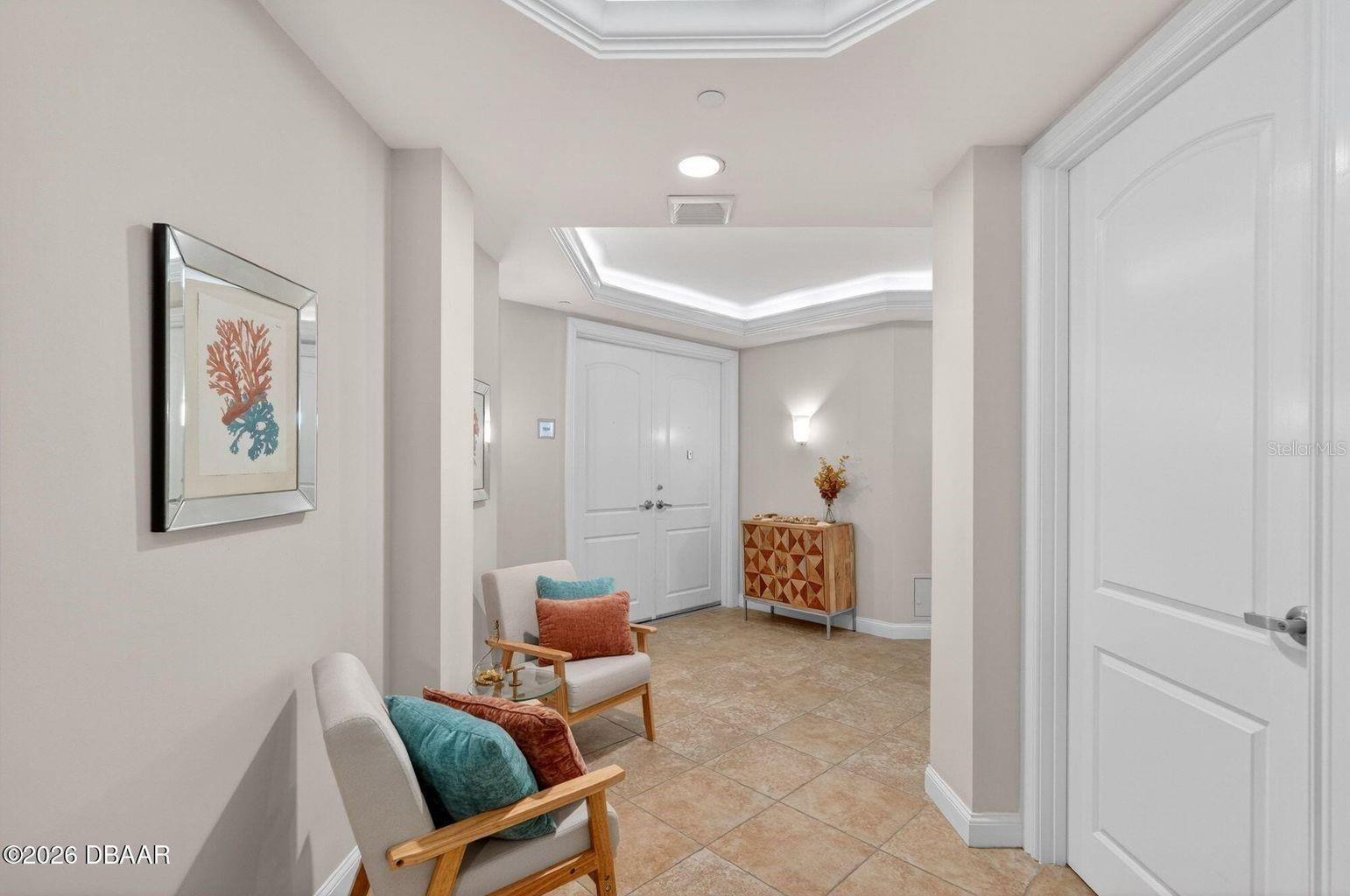 Entry from Building HallYou decorate your entry