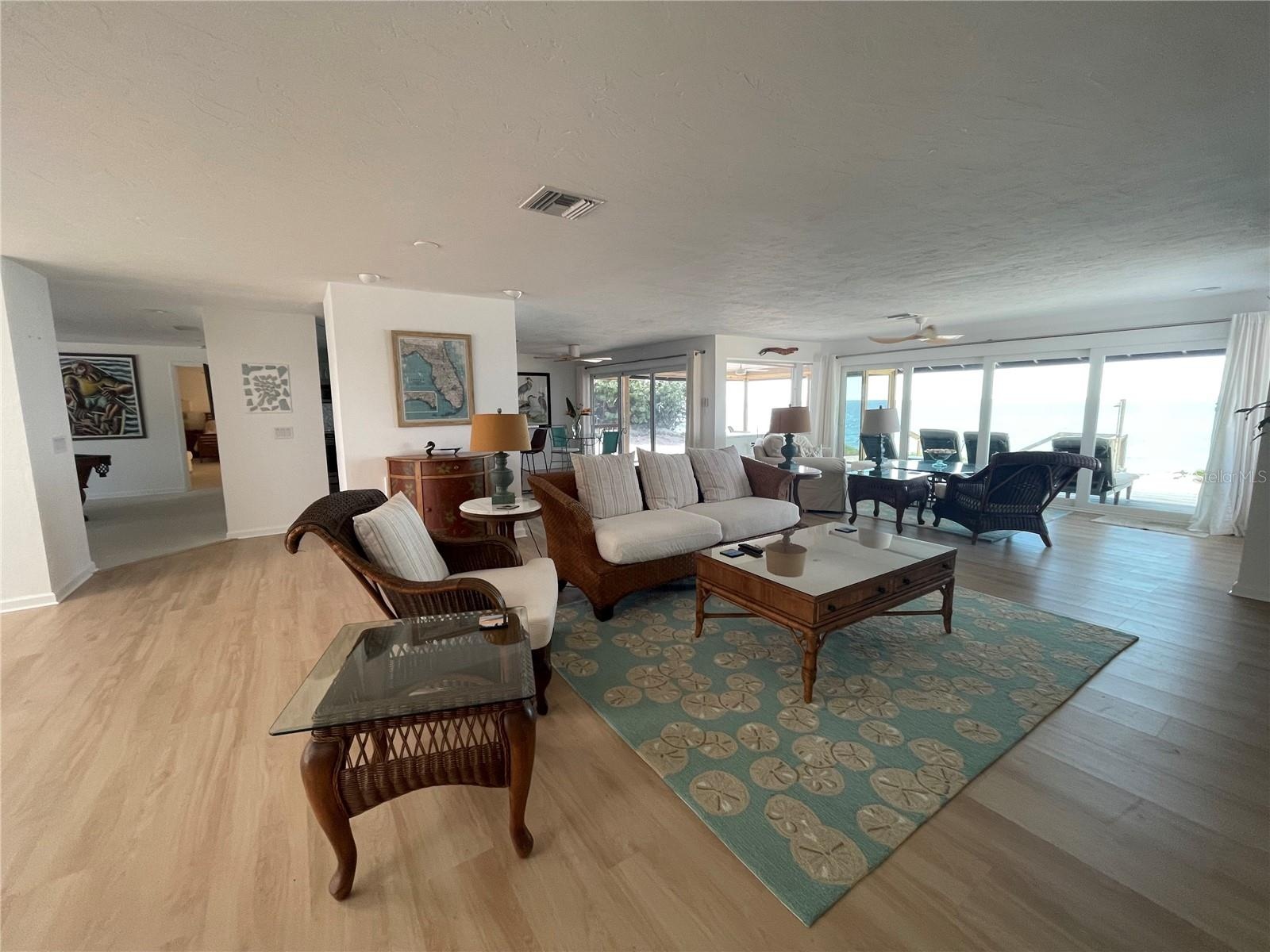 Living room TV seating.