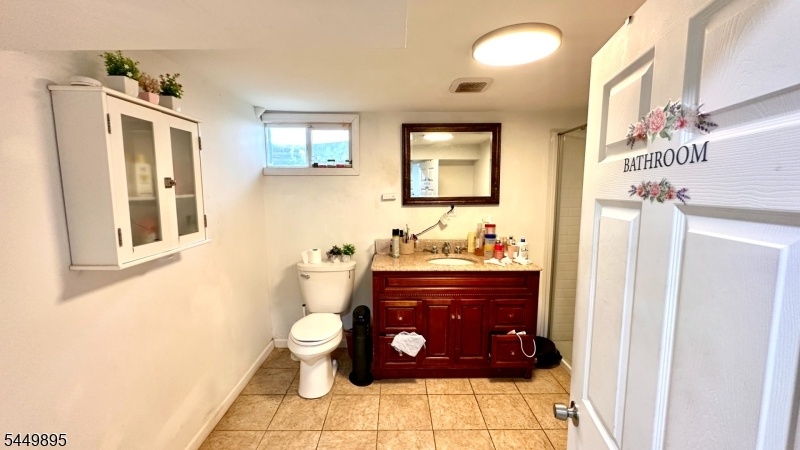 BATH IN BASEMENT