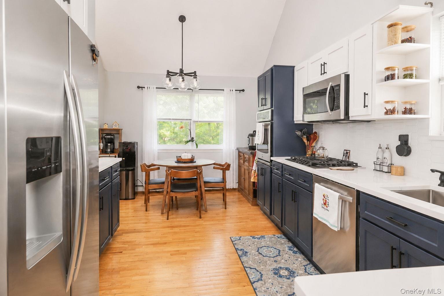 view from kitchen