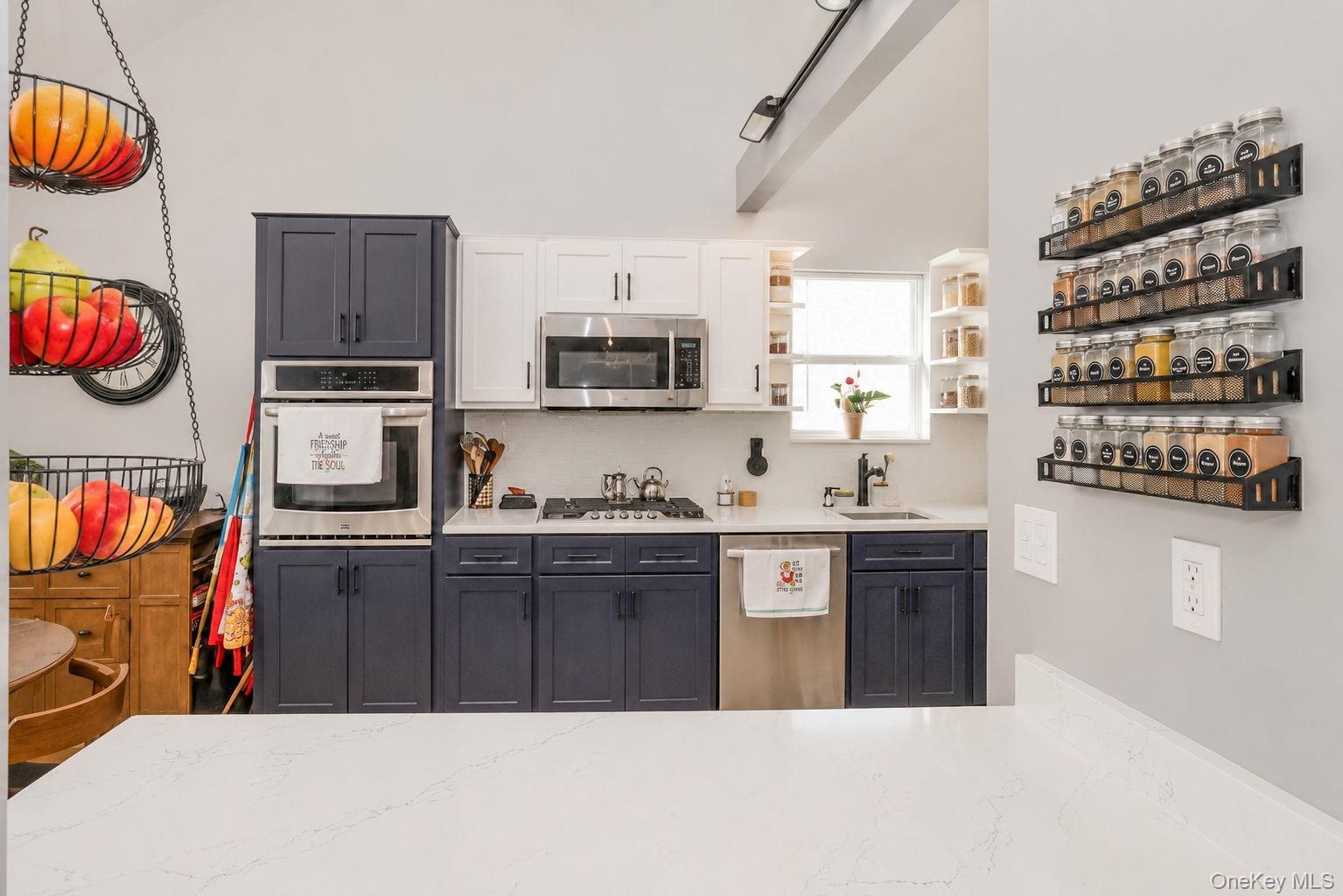Beautiful quartz counters