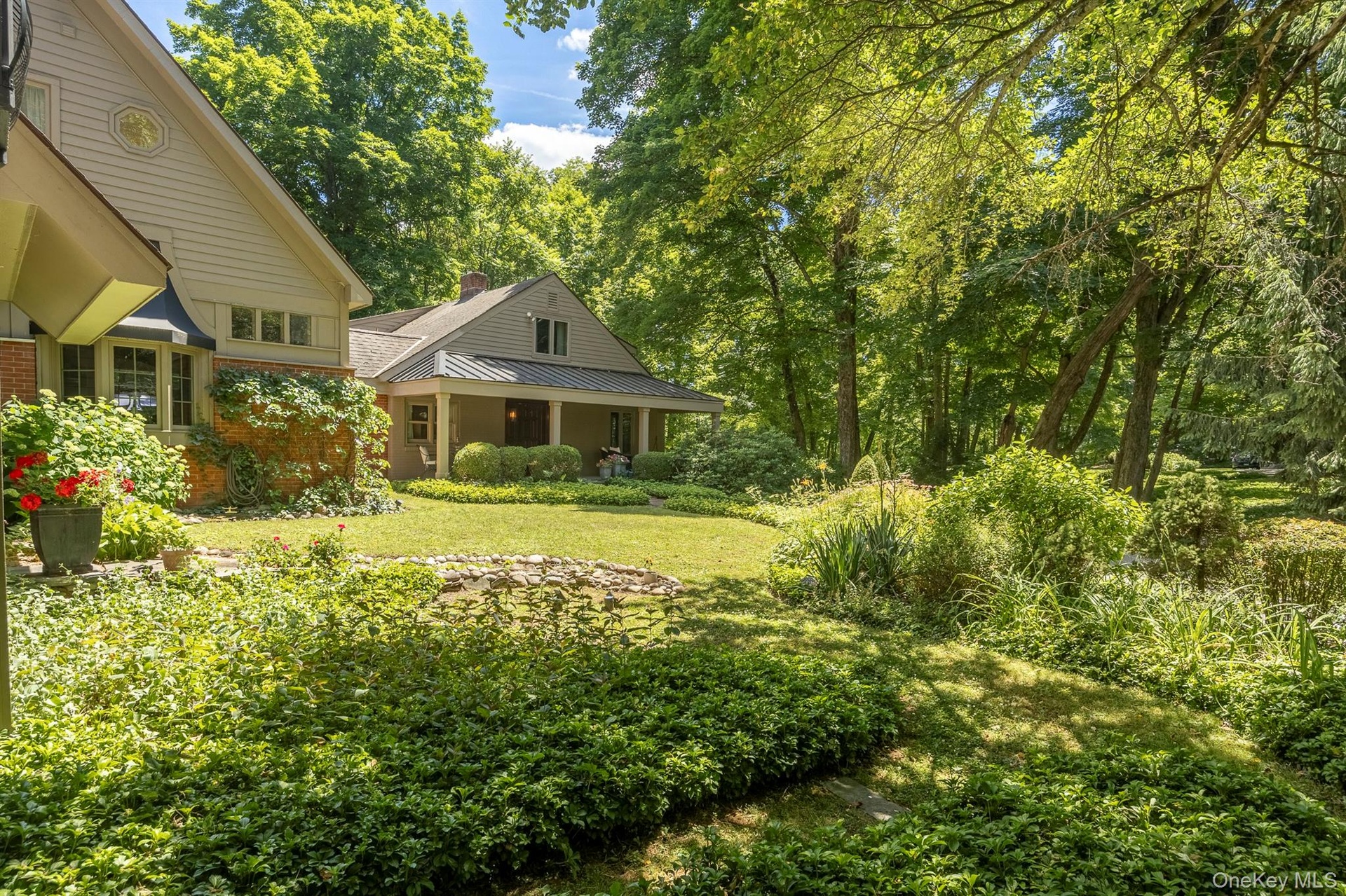 Beautiful mature landscaping throughout the property