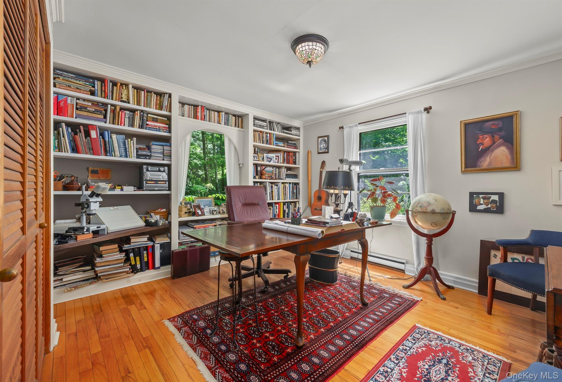 A charming office makes working from home so convenient
