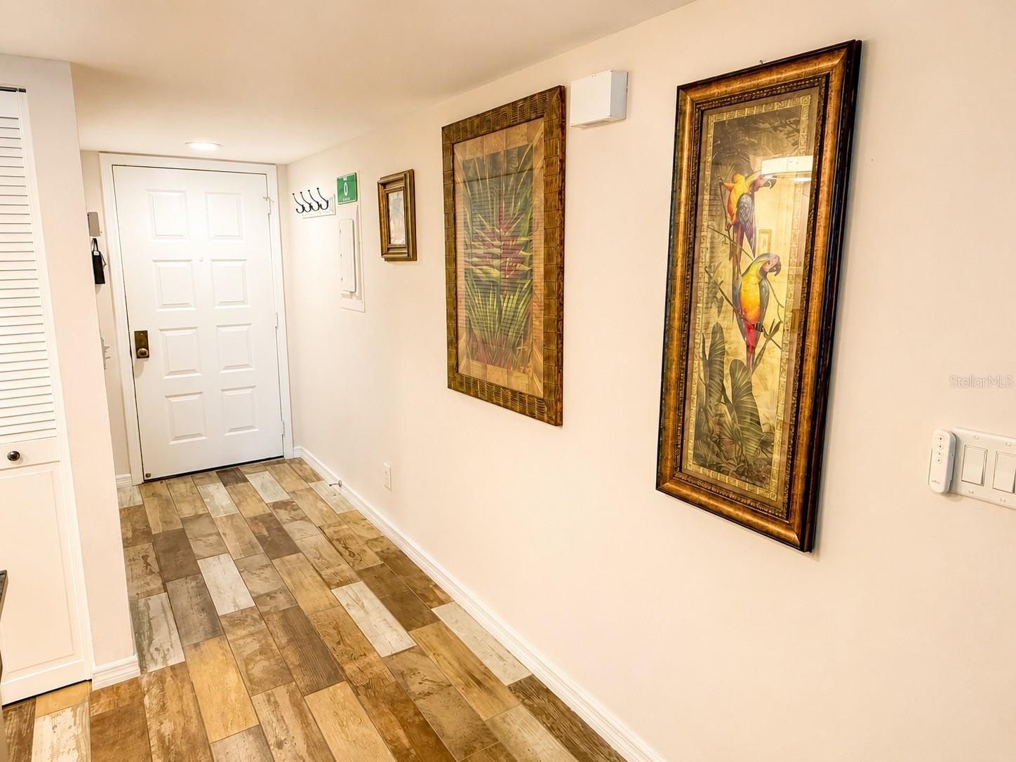 New wood-like Tile Flooring. End Unit!