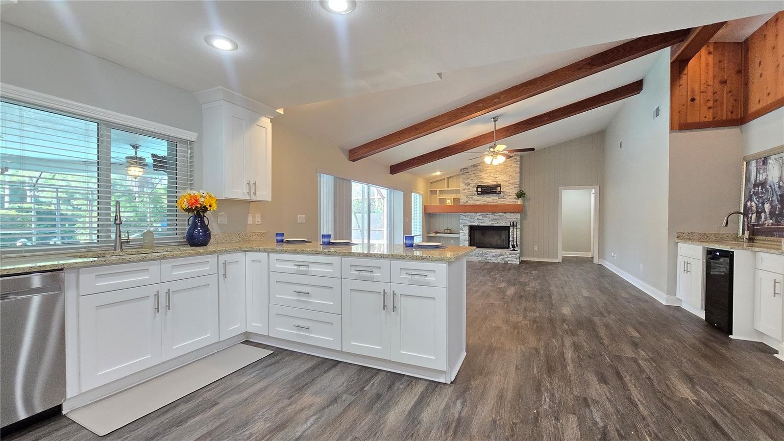 Expansive Granite Counters