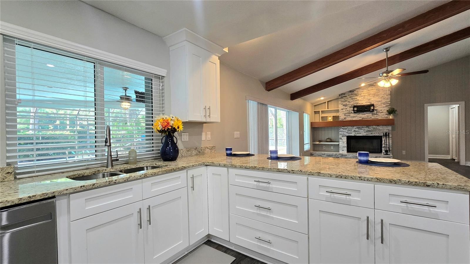 Expansive Granite Counters