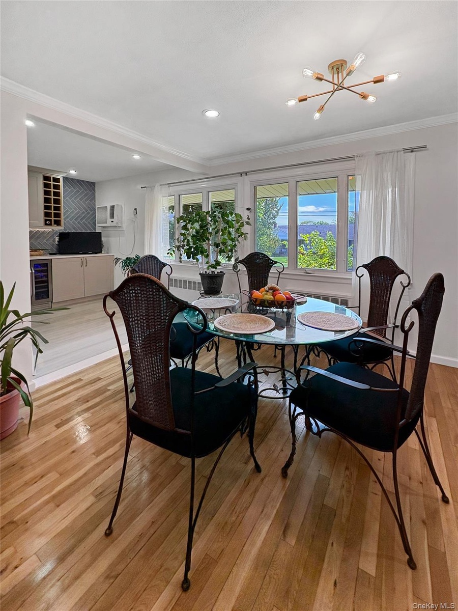 Open concept dining