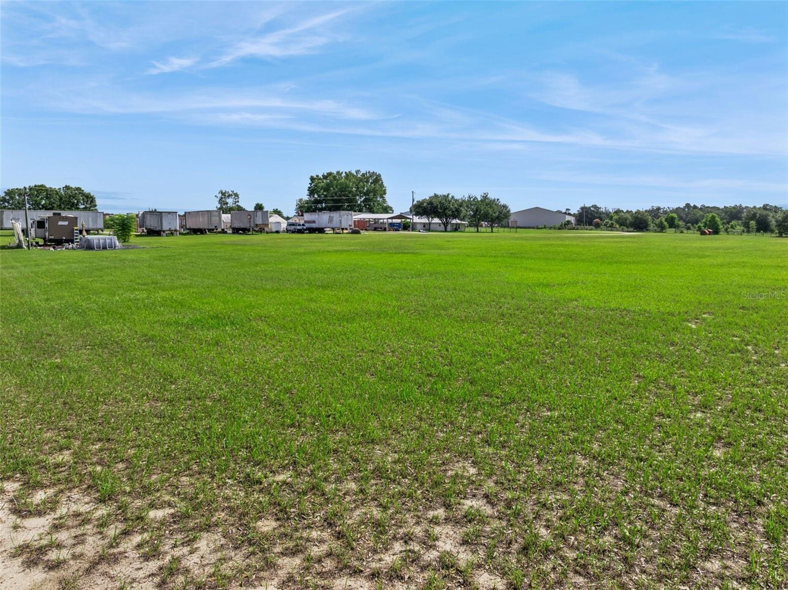 Level land offers great possibilities