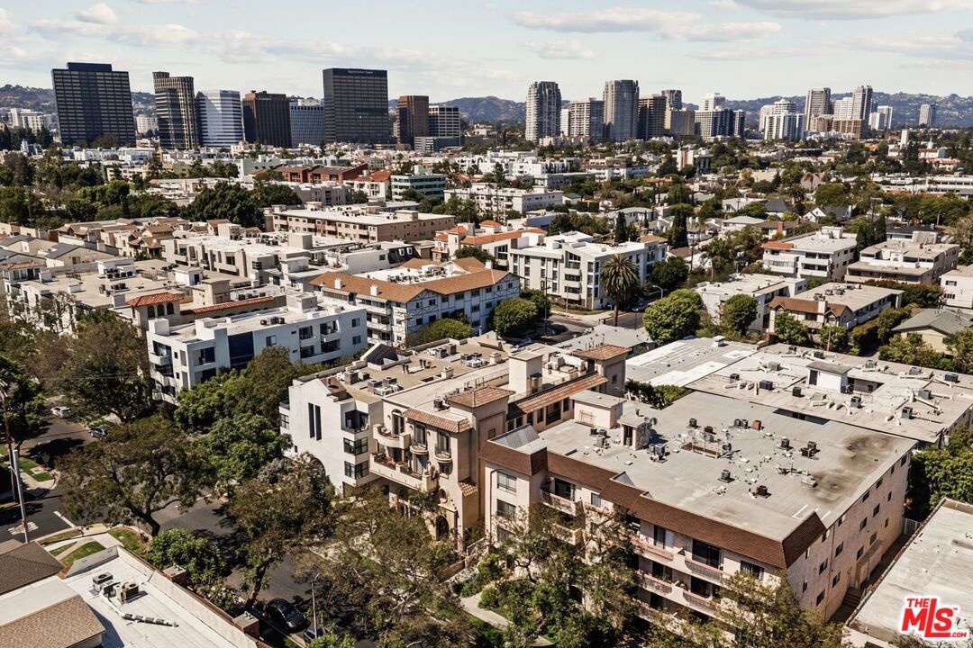 Aeriial View of Building & Are