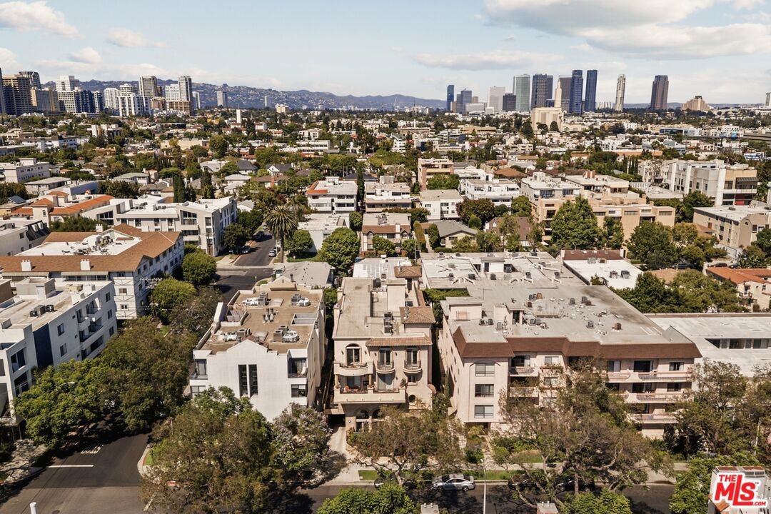 Aeriial View of Building & Are