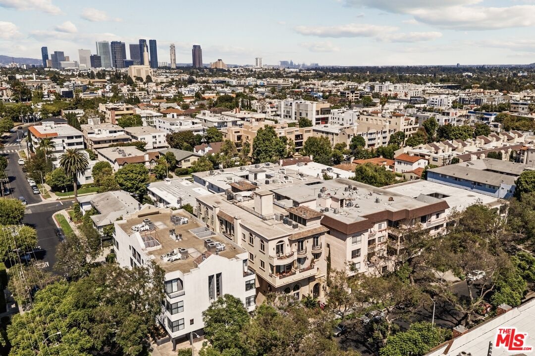 Aeriial View of Building & Are
