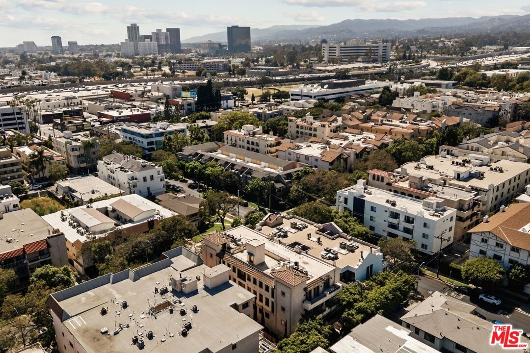 Aeriial View of Building & Are