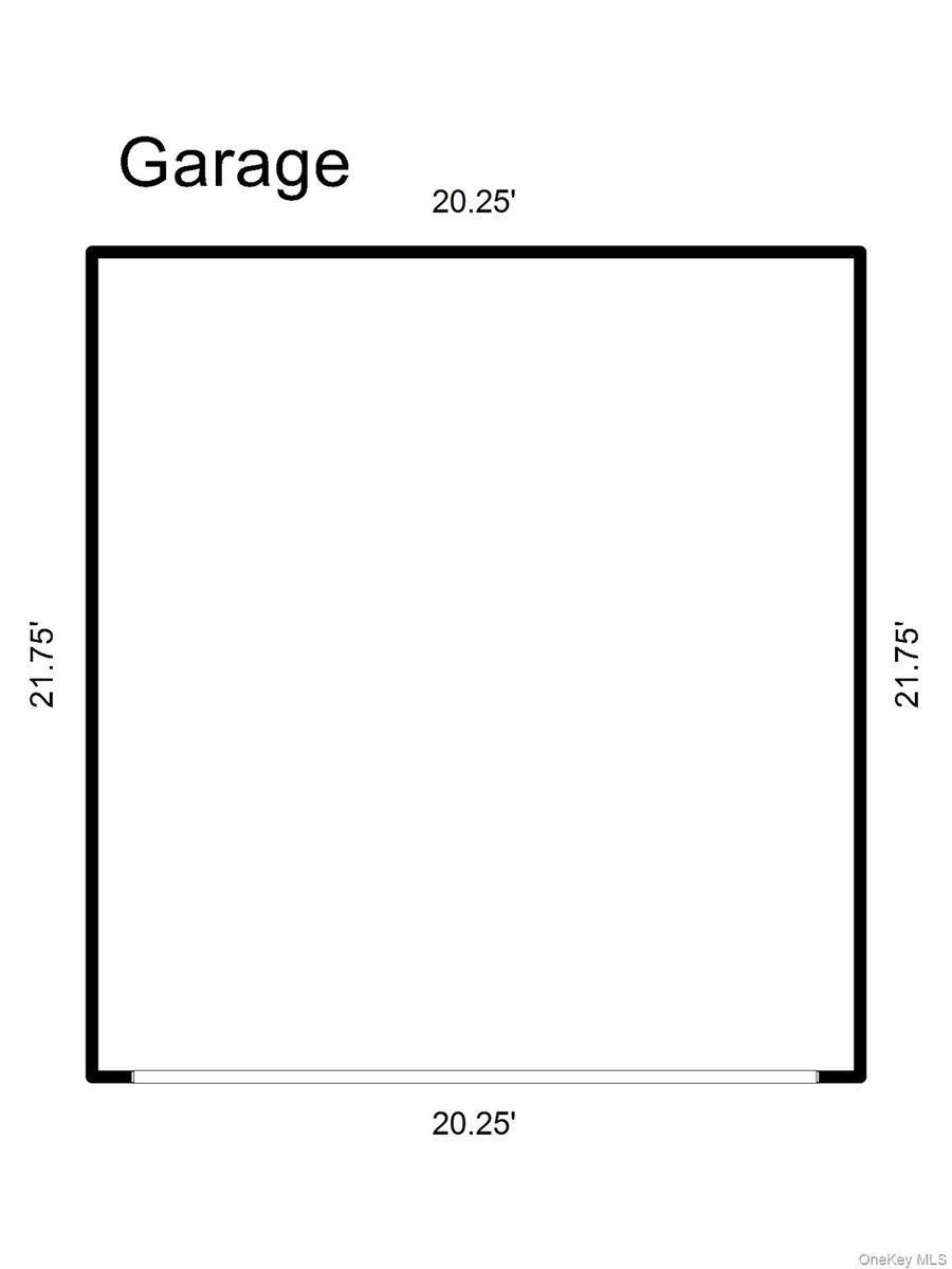 View of floor plan / room layout