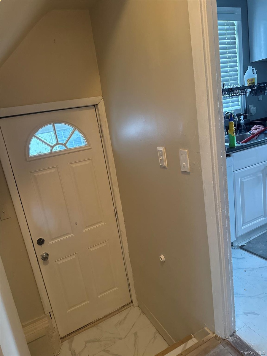 Side private entrance