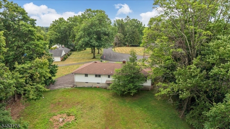 View to back and driveway