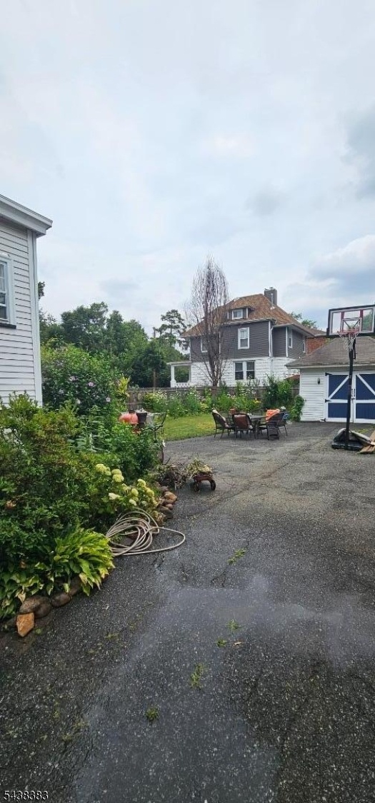 Backyard view