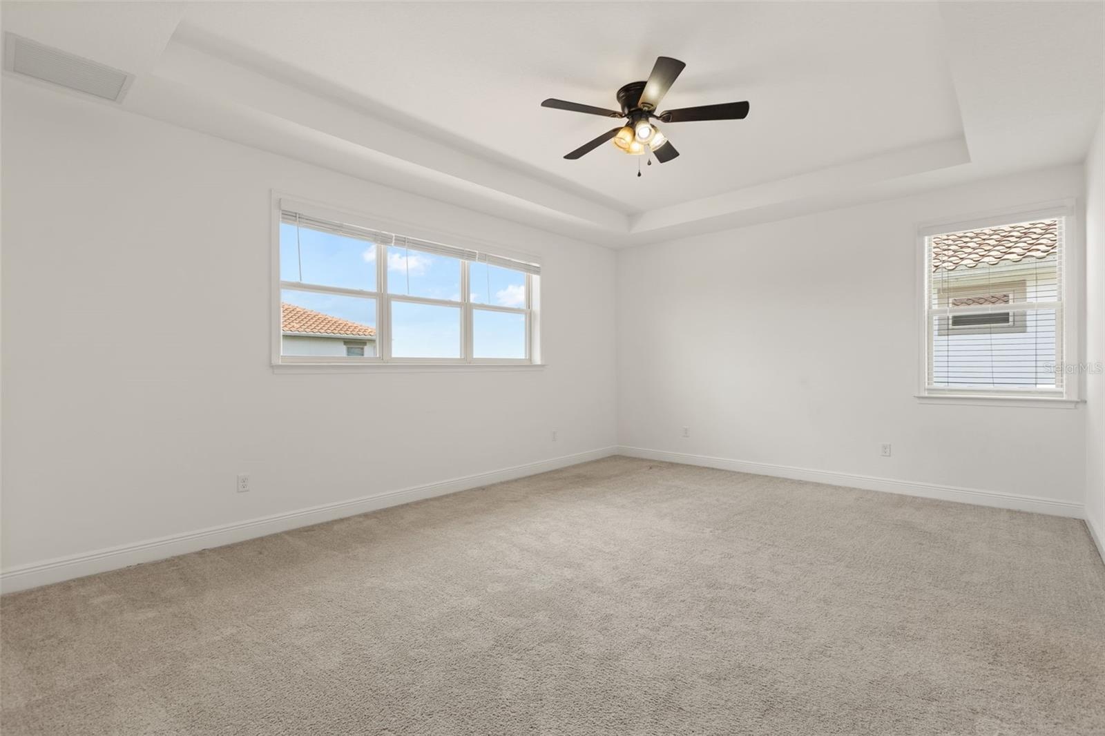 Secondary primary suite upstairs