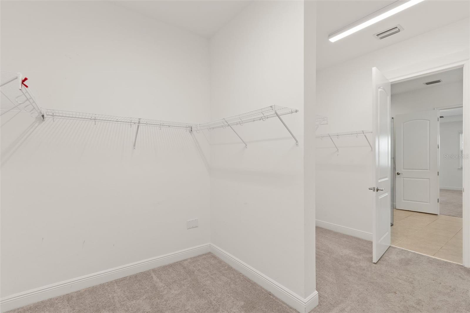 Primary Closet downstairs