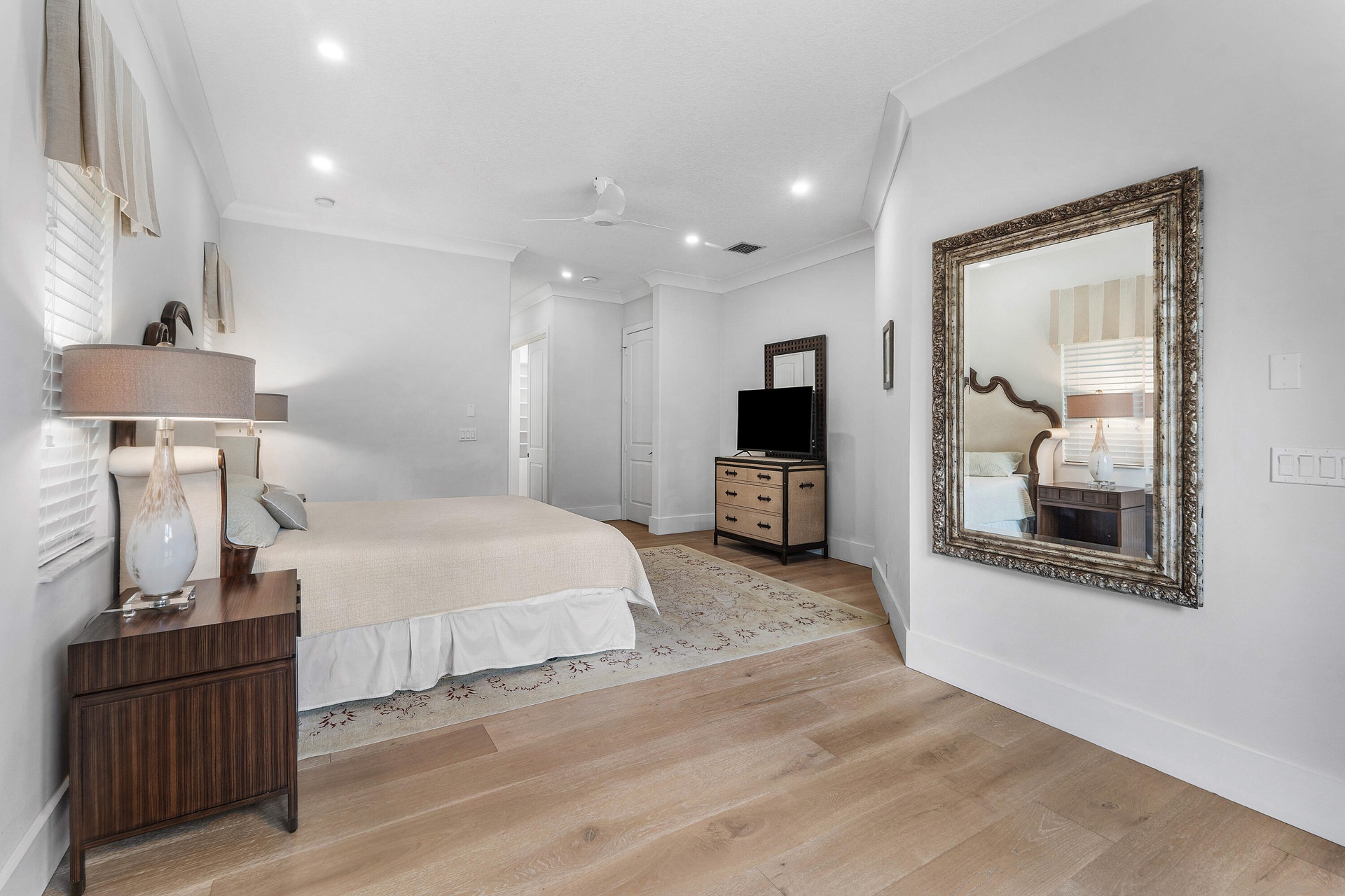 Ground floor primary suite