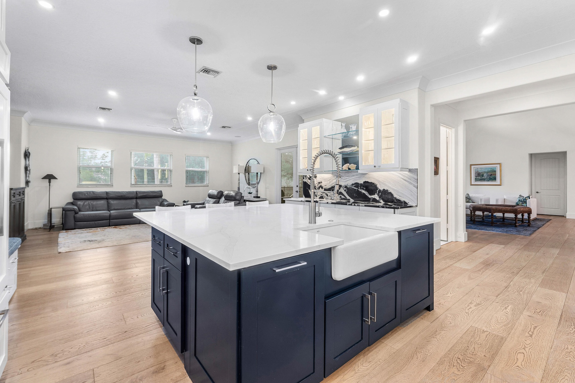 Renovated chef's kitchen