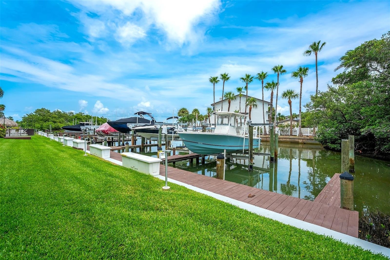 Boat Slips and Community Dock