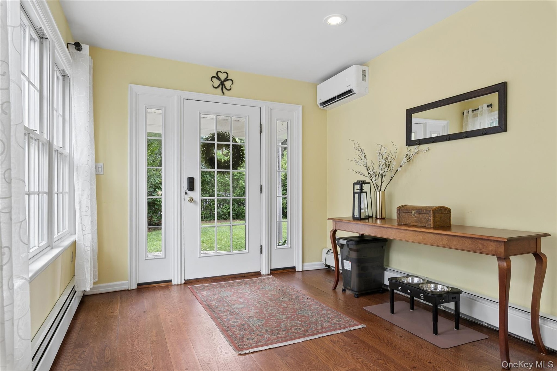 Side entrance could easily include a mudroom area.