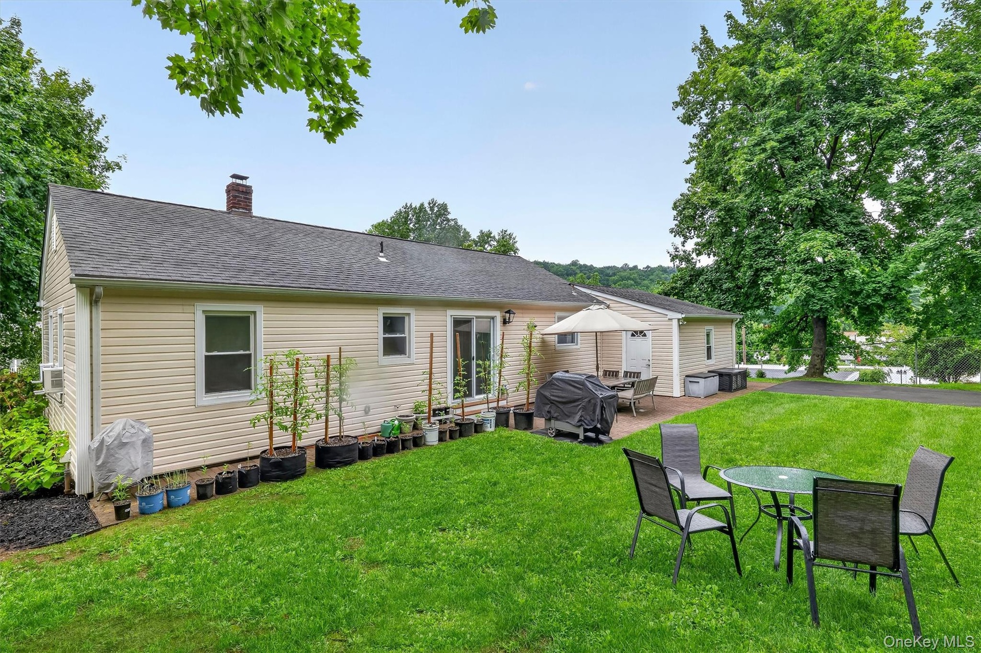 Enjoy the comfortable connection between the home and private outdoor spaces.