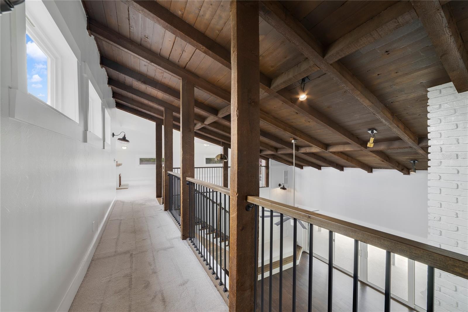 Open bonus room/loft