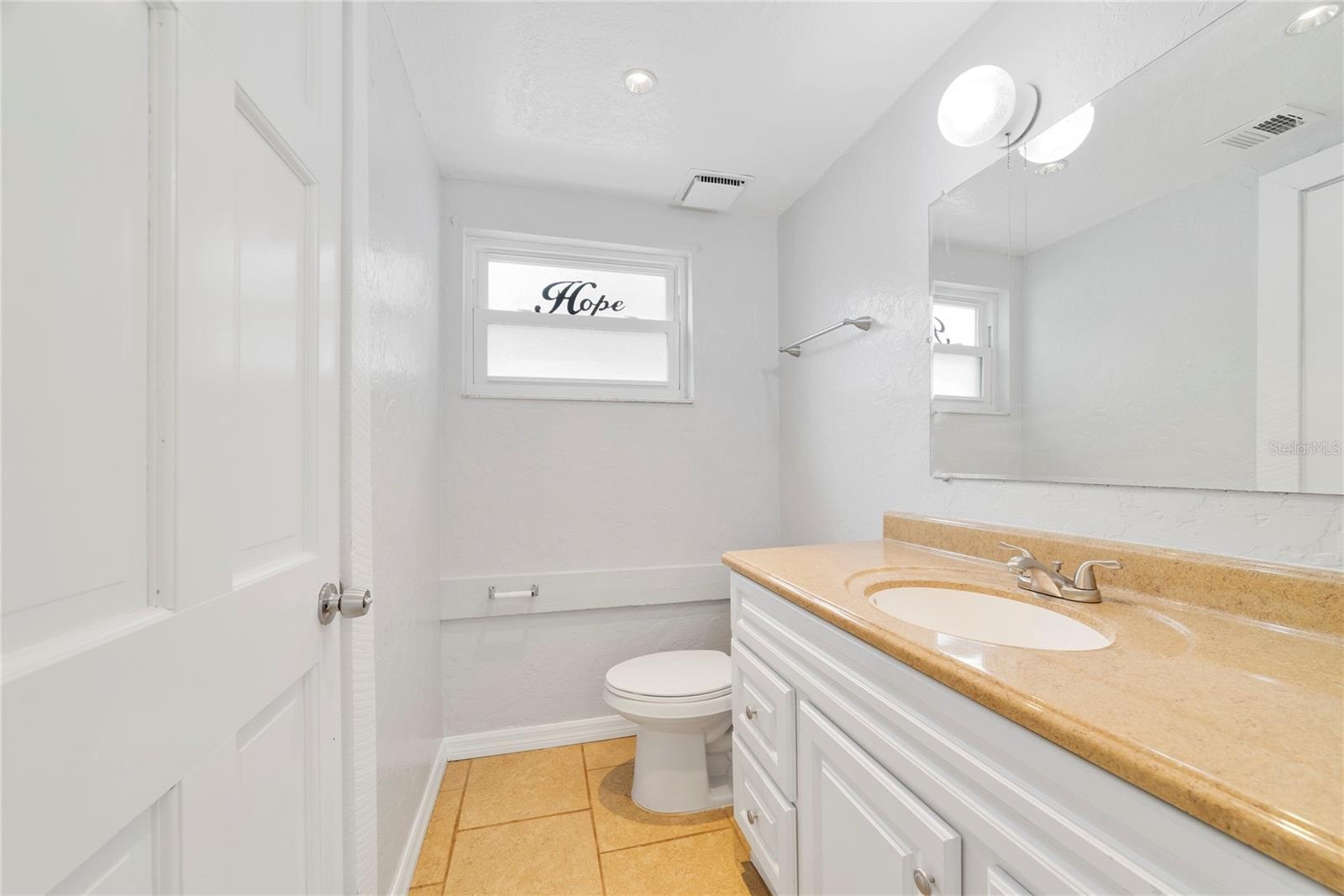 Half bath/pool bathroom in guest house