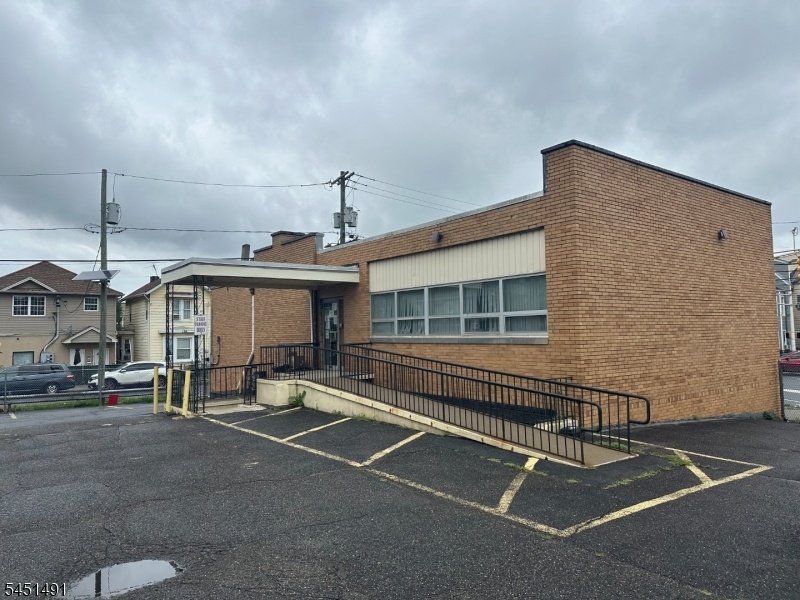 Parking side of building