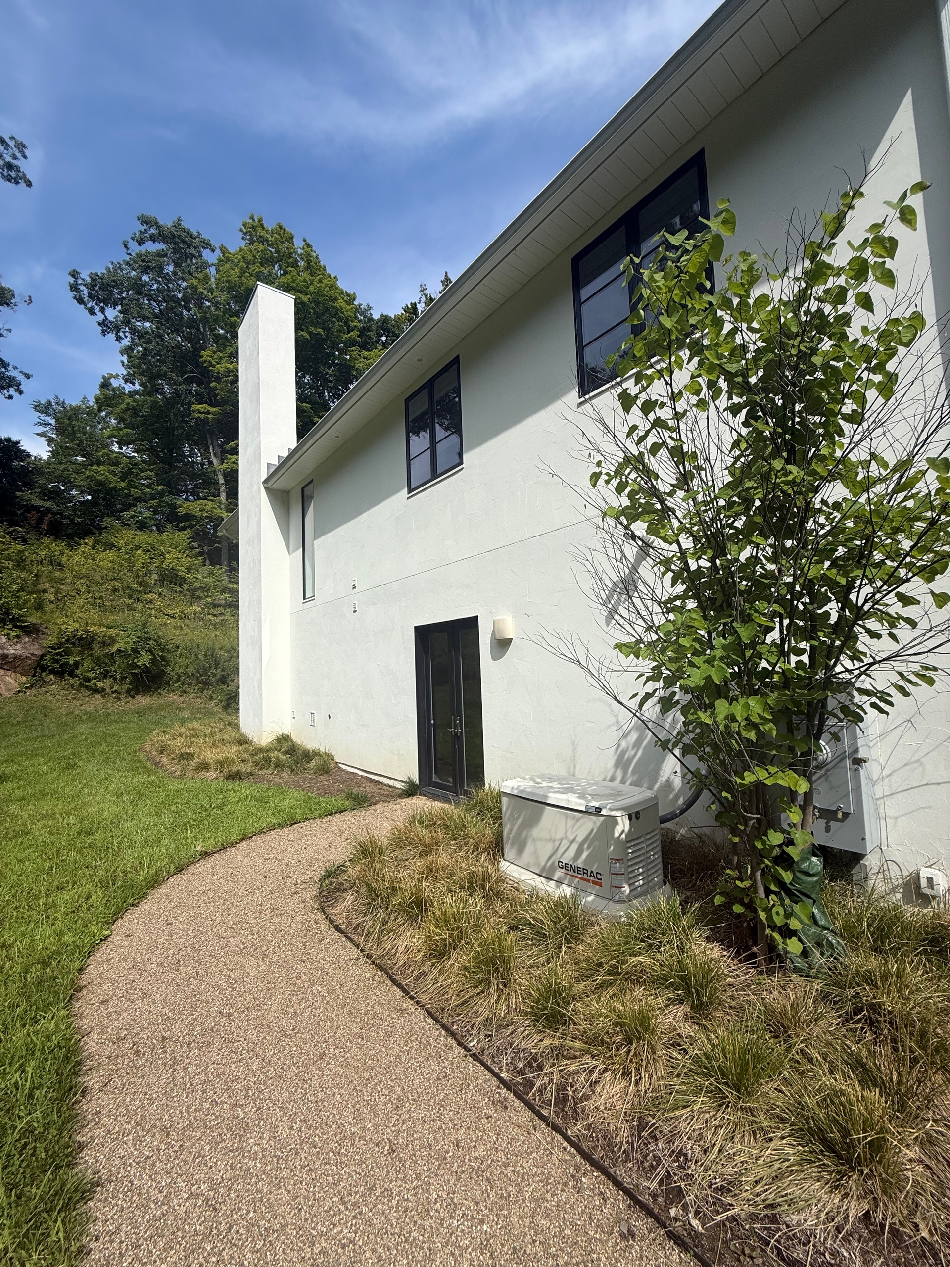 Side entrance garage ground floor