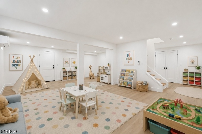 Basement Virtually Staged
