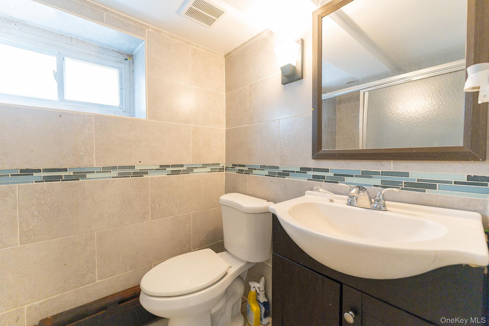 lower level bathroom