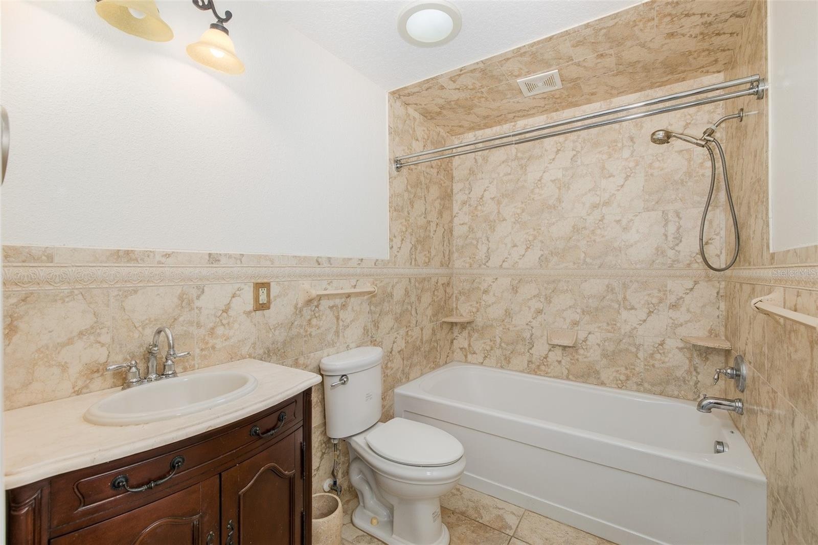 Bathroom off the great room
