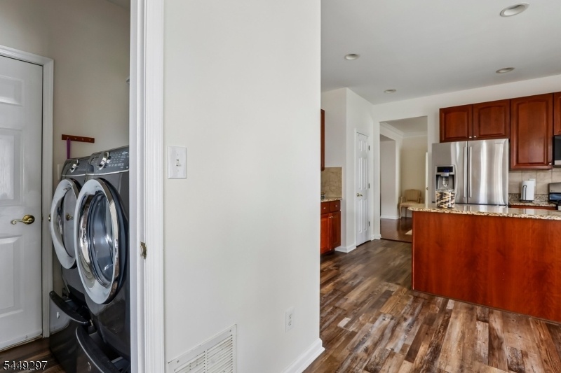Laundry room & Kitchen View