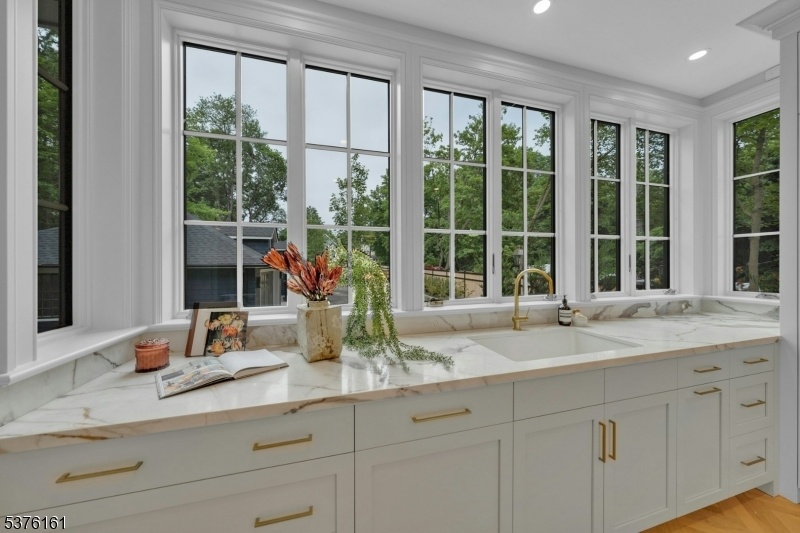 Kitchen Overlooking Backyard