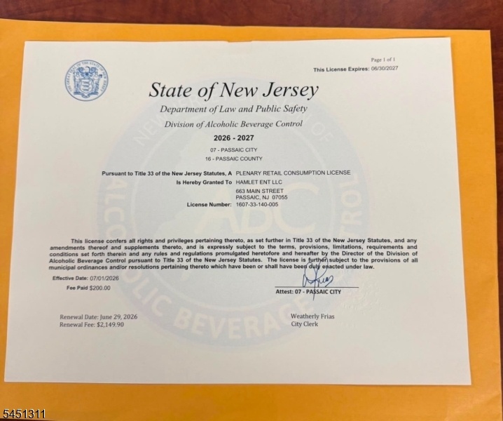 Licenses & Permits