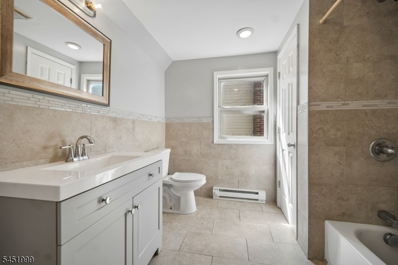 2nd floor bathroom - view 1