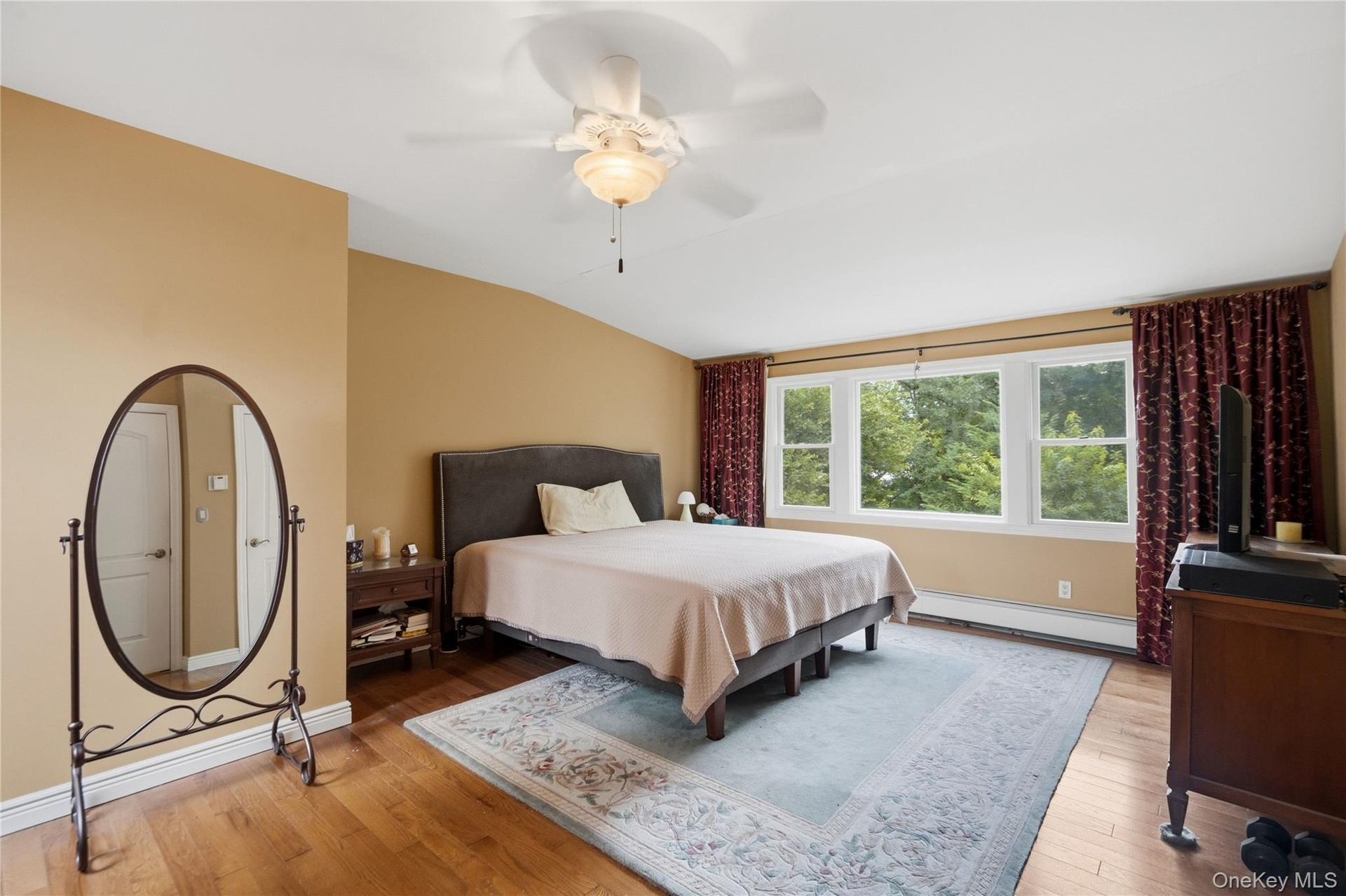 Master Bedroom with Oak Floor