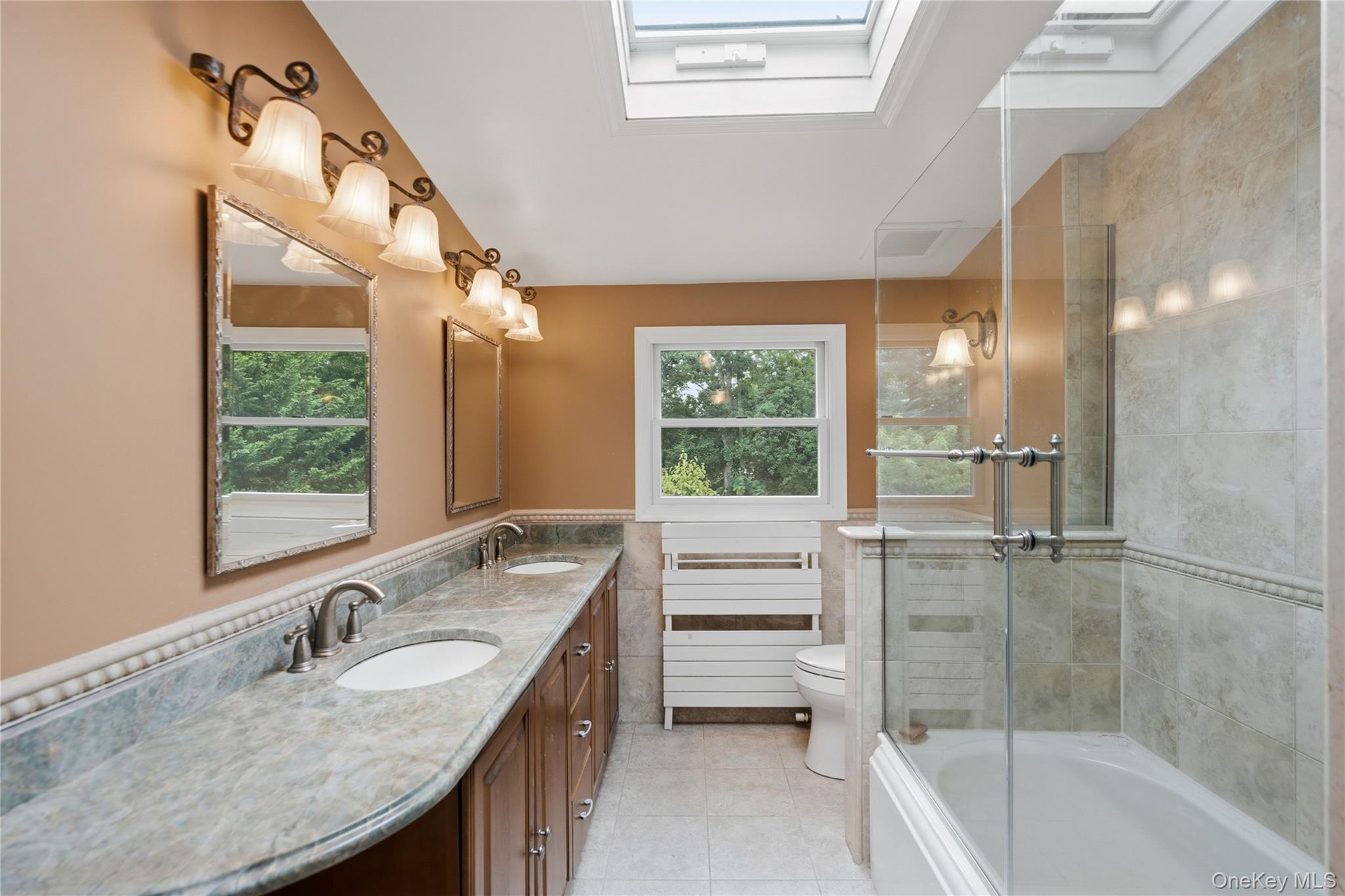 2nd Floor Full Bath with Entry from Primary Bedroom and Hall