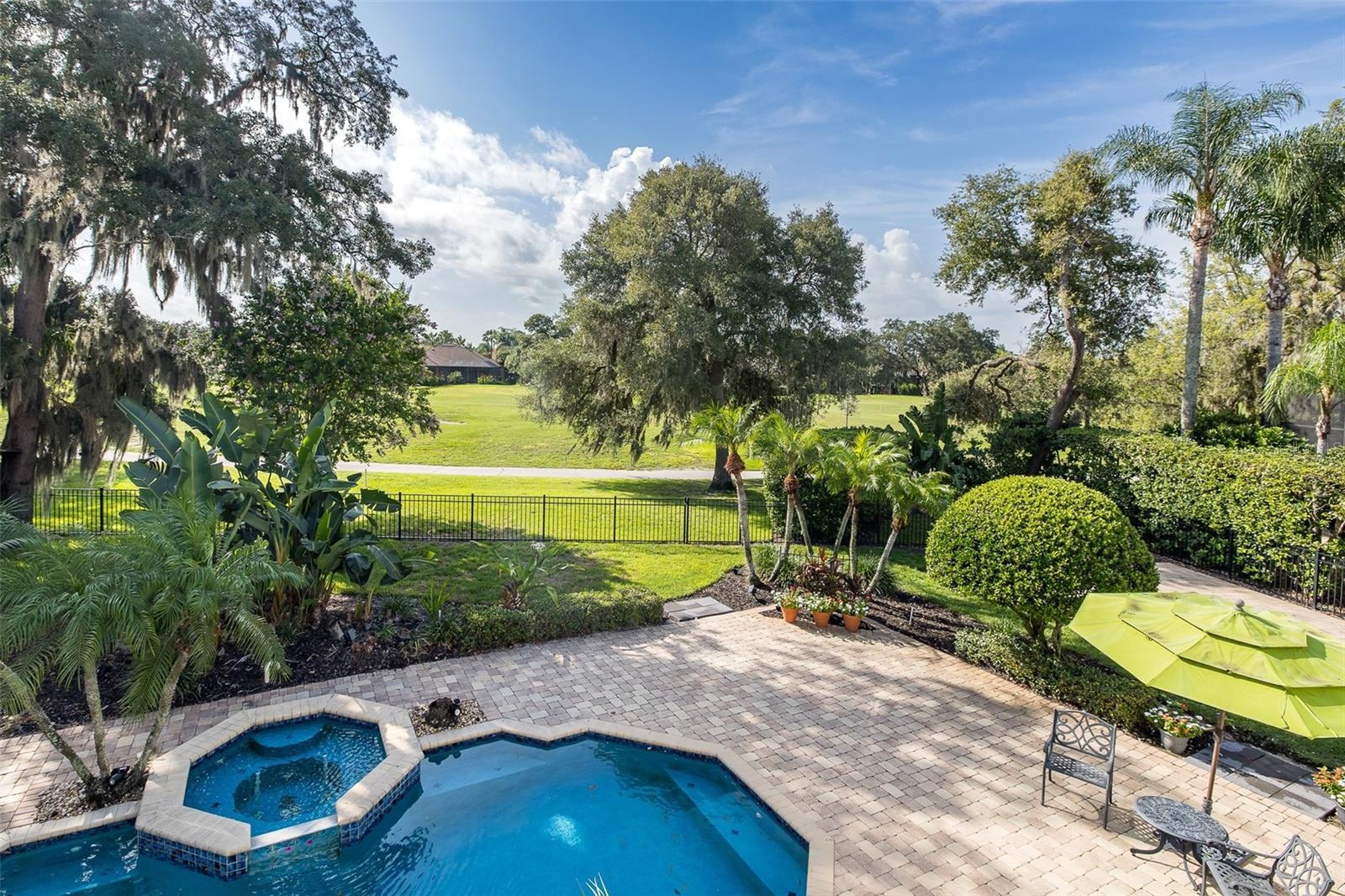 Rear of Home overlooking Golf Course