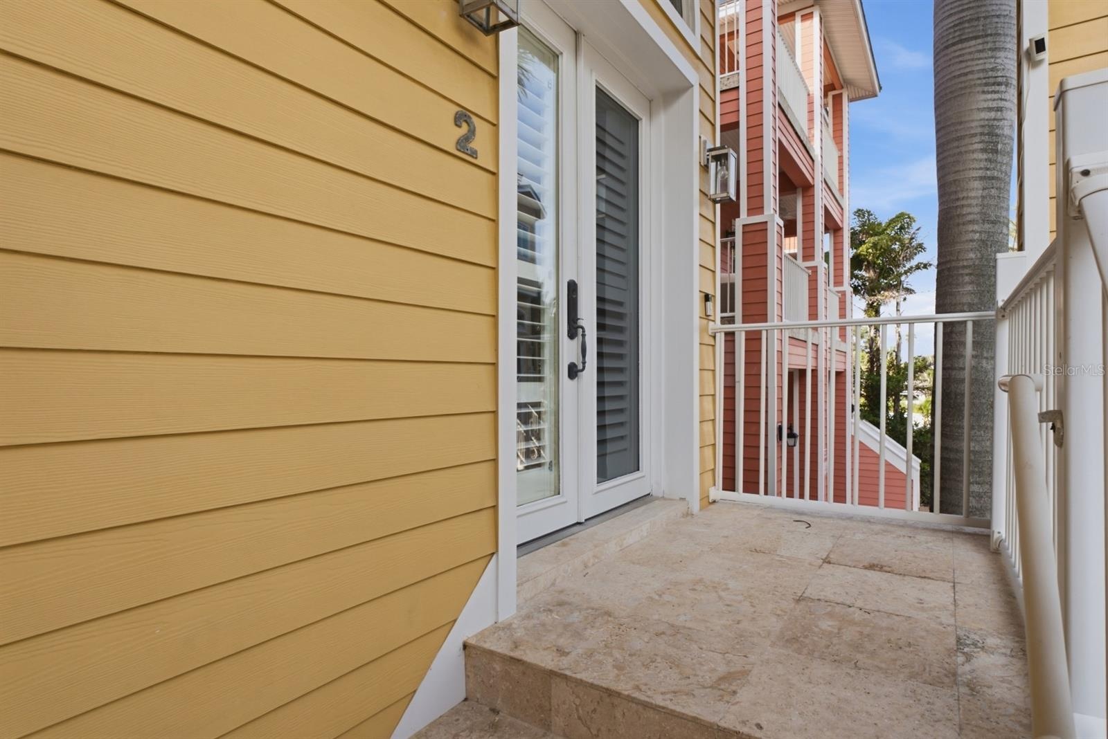 Walk up to front door