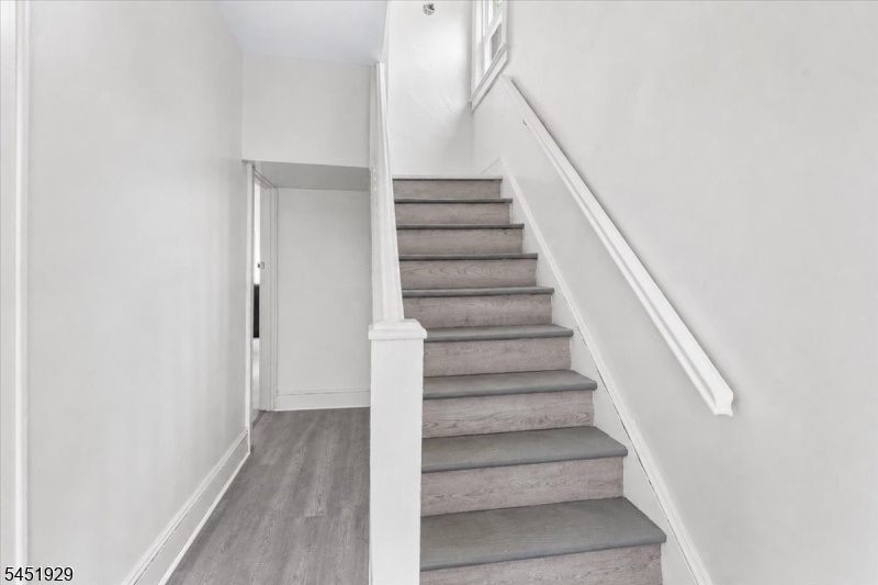 Stairs leading to unit 2