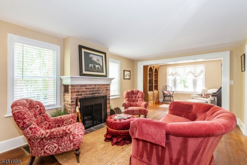 Living Room and Library