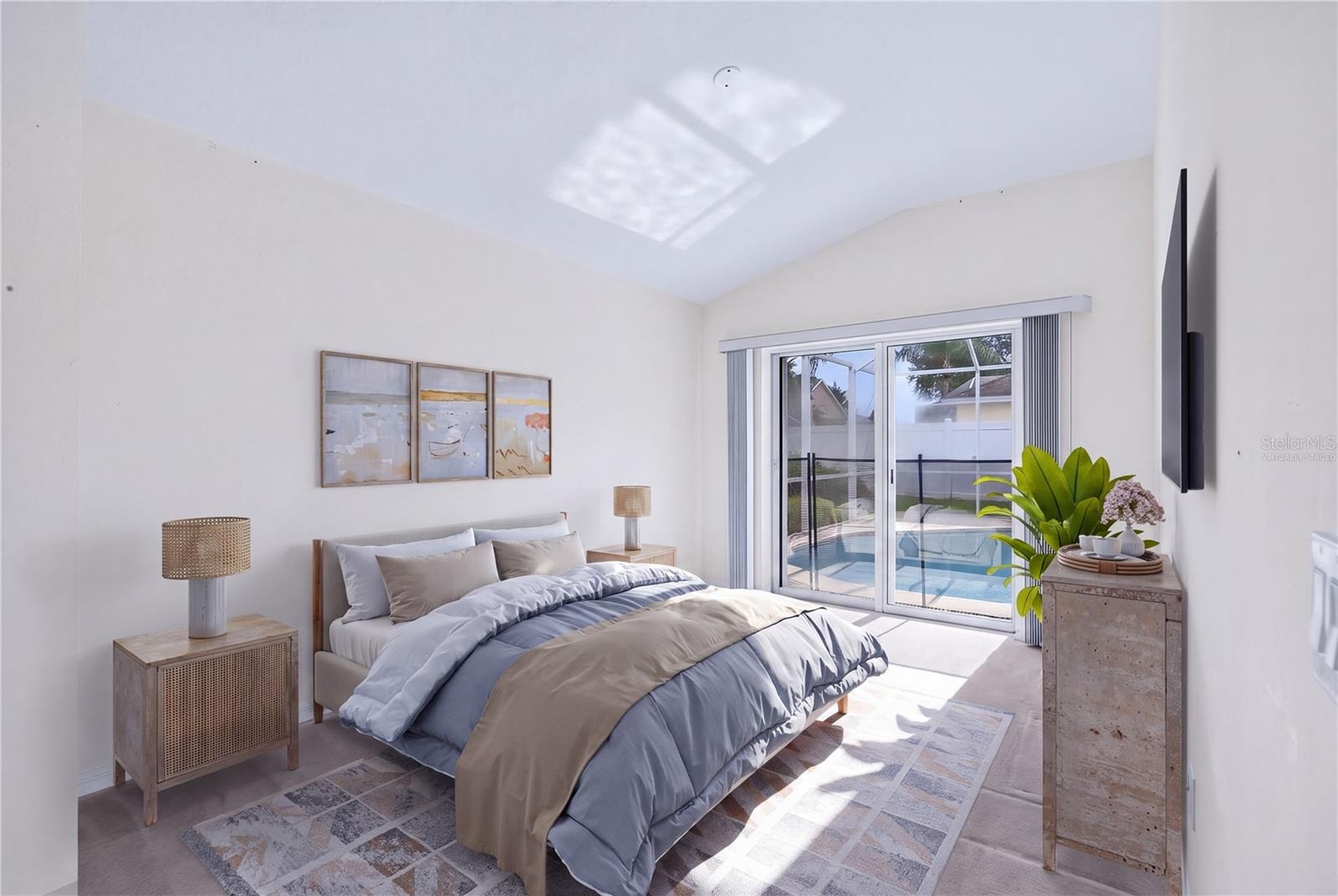 Virtually Staged Bedroom 2